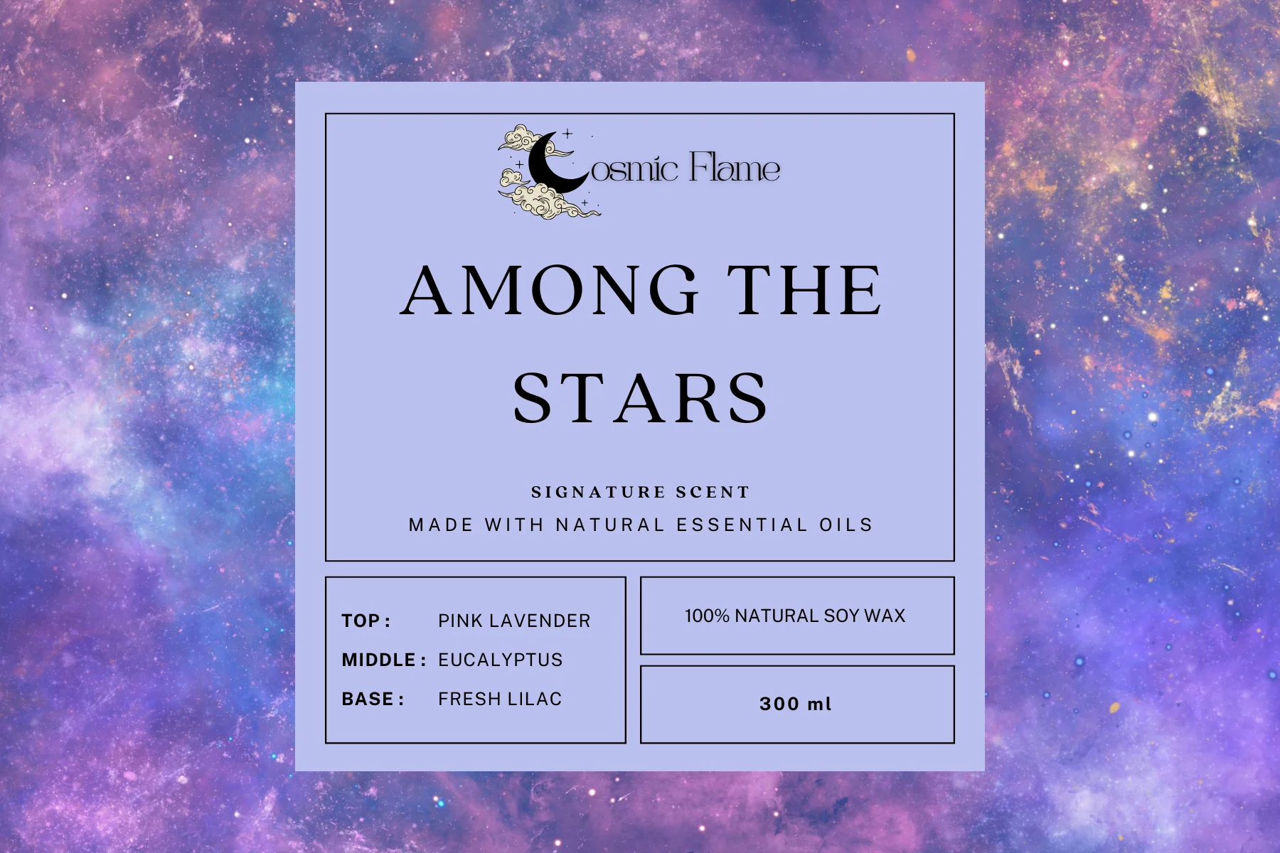 Among the Stars label artwork