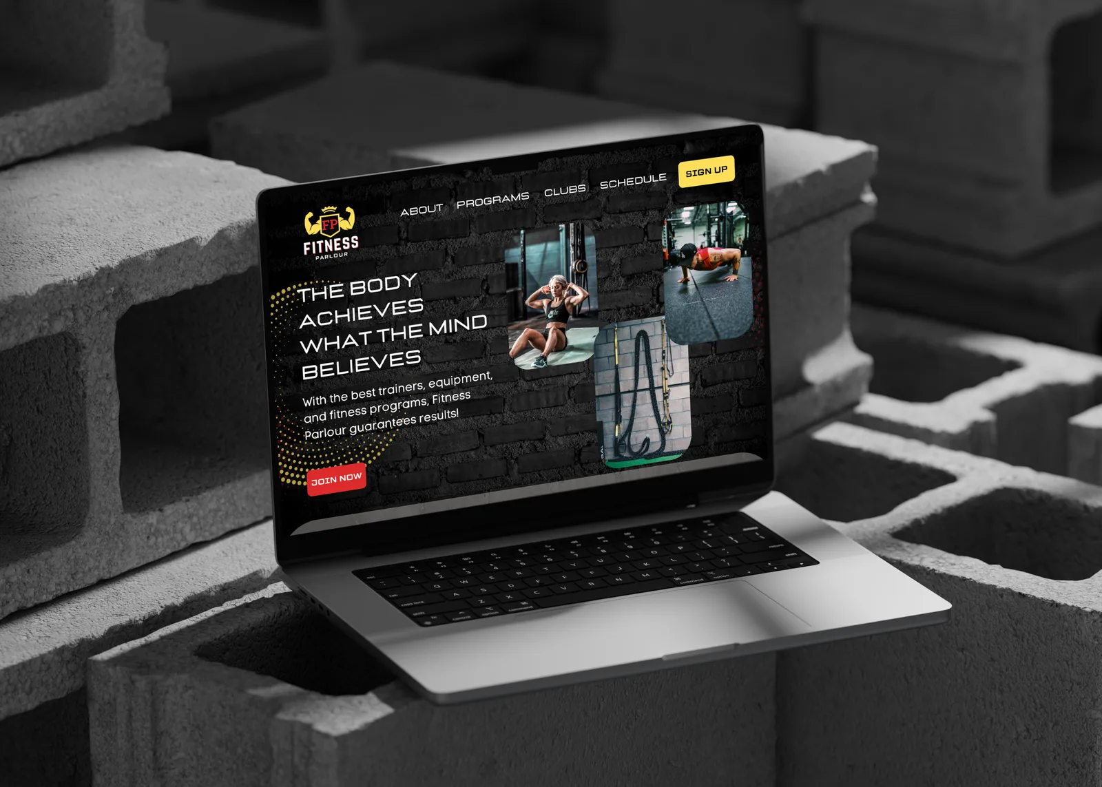 Website homepage