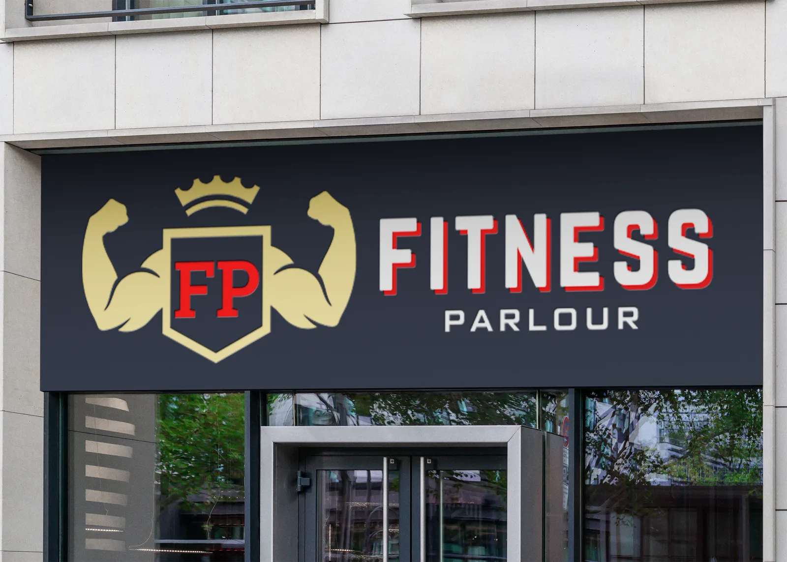 Storefront signage